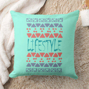Almofada Vibes de Estilo de Vida - Travesseiro decorativo G