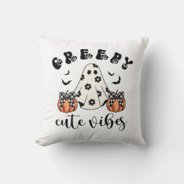 Almofada Vibrações Assustadoramente Fofas de Garota Retro F