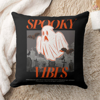 Almofada Vibrações Assustadoras Fantasma de Halloween