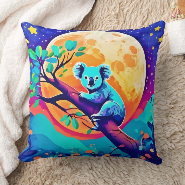 Almofada Vibrant Koala Moon (Cobertor)