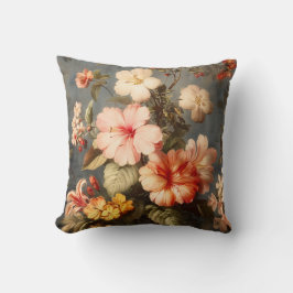 Almofada Vibrant Vintage Floral Arrangement