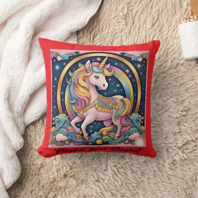 Almofada "Vibrante Luxe Whimsy" (Cobertor)