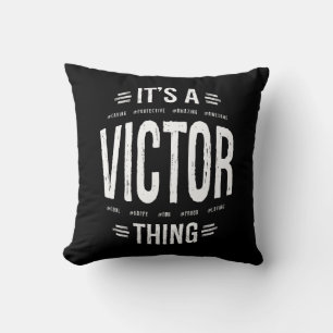 Almofada Victor Personalised Name Birthday Gift