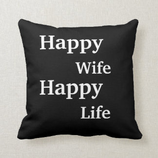 Almofada Vida feliz da esposa feliz
