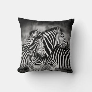 Almofada Vida Selvagem Incrível da Família ZEBRA