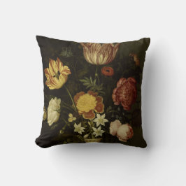 Almofada Vida tranquila com flores em um Vase Ambrosius Wan