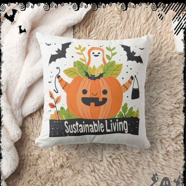 Almofada VidaSustentável | ExDesigner | Halloween (Criador carregado)