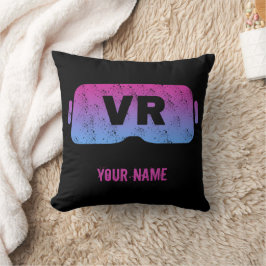 Almofada Vídeos de Jogador de Vintagem Virtual VR