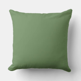 Almofada Vidro do Mar Verde Cor Simples Design Minimalista