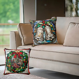 Almofada Vidro Escondido Com Cintos De Prata