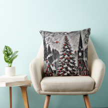 Vila Romântica de Natal Arte de Férias