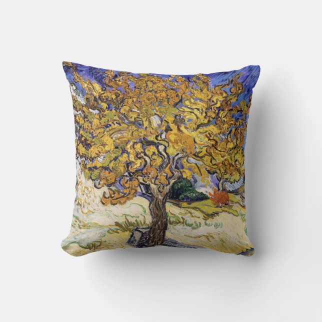 Almofada Vincent van Gogh - A Amoreira (Frente)