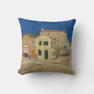 Almofada Vincent van Gogh - A Casa Amarela / A Rua