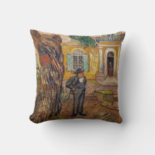 Almofada Vincent Van Gogh - Asilo de Santo-Paul em Santo-Re