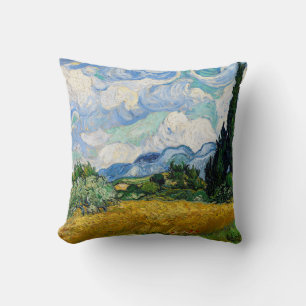 Almofada Vincent Van Gogh - Campo de Trigo com Cipras
