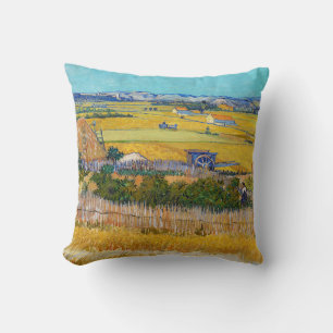 Almofada Vincent van Gogh - Colheita em La Crau