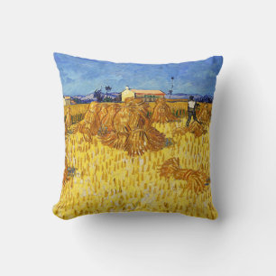 Almofada Vincent van Gogh - Colheita na Provença