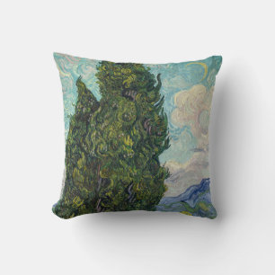 Almofada Vincent van Gogh - Cyprestes