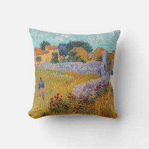 Almofada Vincent van Gogh - Farmhouse in Provence