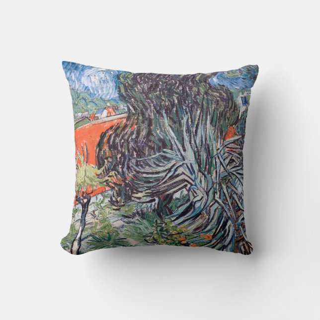 Almofada Vincent van Gogh - Jardim do Doutor Gachet (Frente)