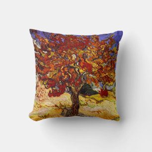 Almofada Vincent Van Gogh Mulberry Tree Pintura de Arte fin