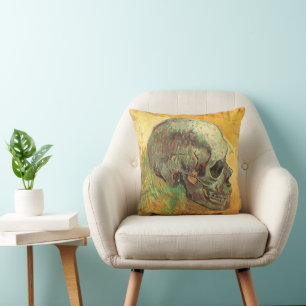 Almofada Vincent van Gogh - Natureza-Morta com Caveira