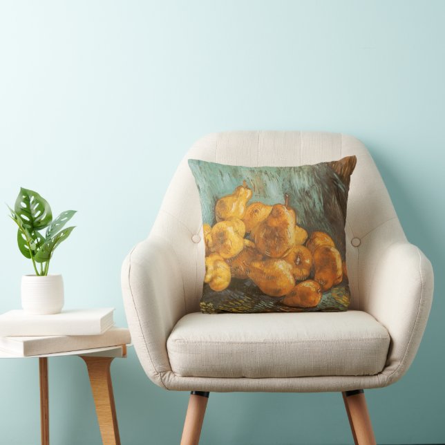 Almofada Vincent van Gogh - Natureza Morta com Peras Quince (Cadeira)
