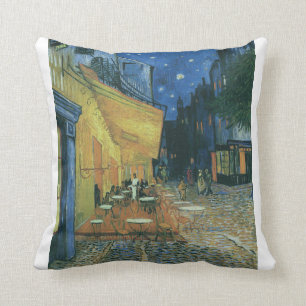 Almofada Vincent Van Gogh - O Cafe Terrace à Noite