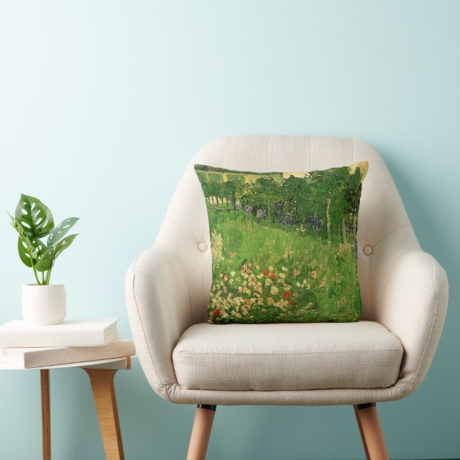 Almofada Vincent van Gogh - O Jardim de Daubigny (Cadeira)