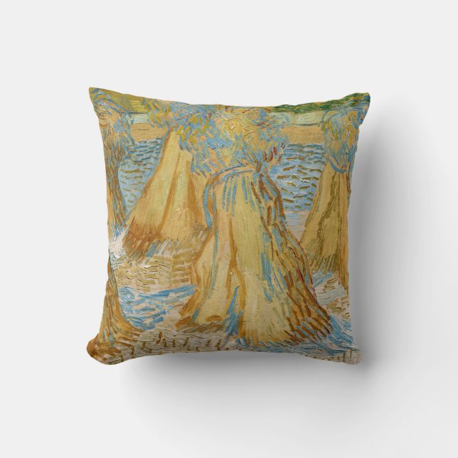 Almofada Vincent van Gogh - Pastas de trigo (Frente)