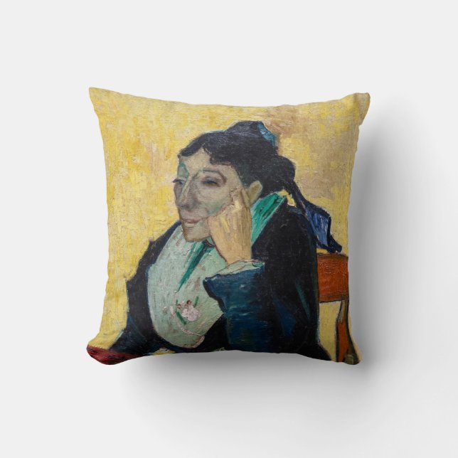 Almofada Vincent Van Gogh - Retrato de Madame Ginoux (Frente)