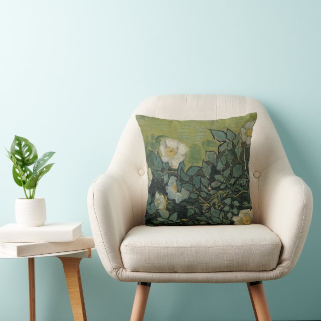 Almofada Vincent van Gogh - Rosas Silvestres (Cadeira)