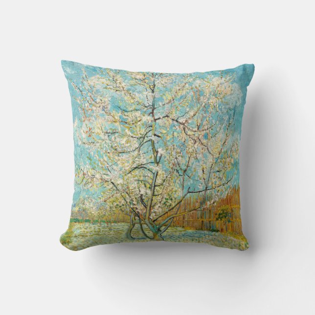 Almofada Vincent van Gogh - Roseira em Flor (Frente)