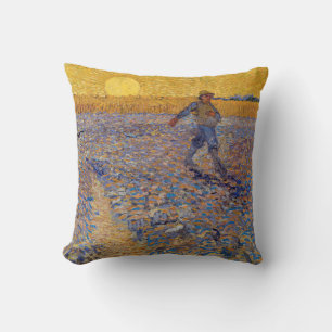 Almofada Vincent van Gogh - Sower with Setting Sun