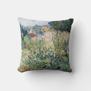 Almofada Vincent van Gogh - Srta. Gachet em seu jardim