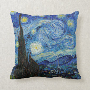 Almofada Vincent Van Gogh Starry Night Vintage