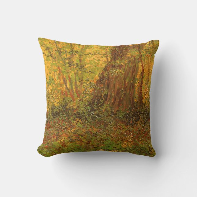 Almofada Vincent van Gogh - Sub-bosque (Frente)