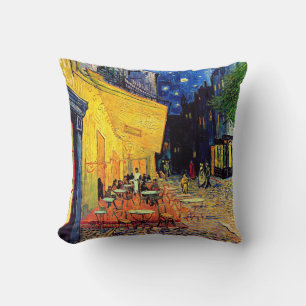 Almofada Vincent Van Gogh - Terraço do Café à Noite Arte Fi