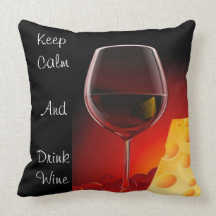 Almofada Vinho e Travesseiro de queijo