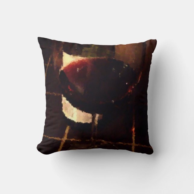 Almofada Vinho tinto (Frente)