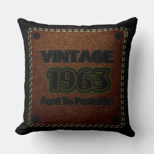 Almofada Vintage 1963 - Idade Para Perfecção