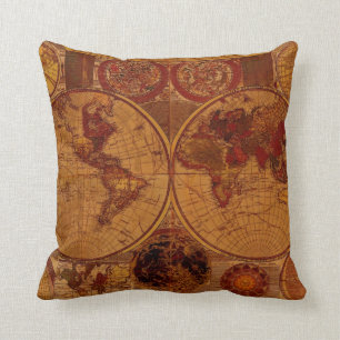 Almofada Vintage Antigo Travesseiro decorativo de Corte do