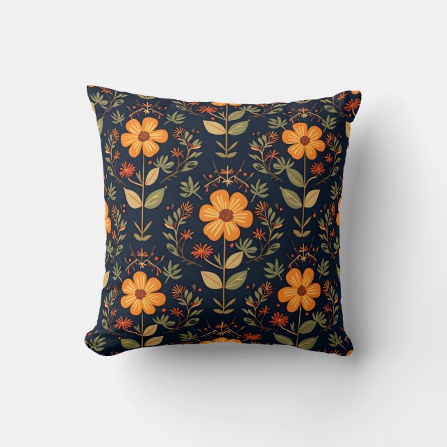 Almofada Vintage BeauLinda Coleção Moderna Floral (Frente)