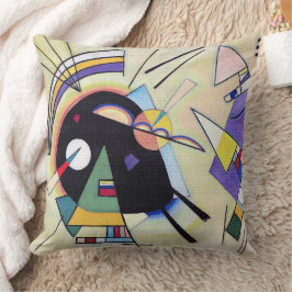 Almofada Vintage Black and Violet - Kandinsky Modern Art