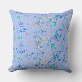 Almofada Vintage Blue Floral
