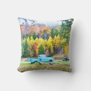 Almofada Vintage Blue Truck