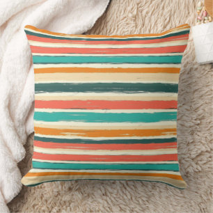 Almofada Vintage Bohemian Watercolor Striped (3)