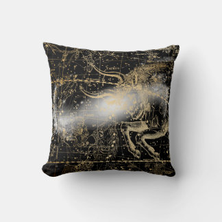 Almofada Vintage Celestial Star Map Background