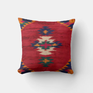 Almofada Vintage Charm com Travesseiros Turcos Red Kilim