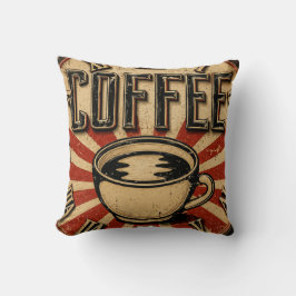 Almofada Vintage Coffee Retro